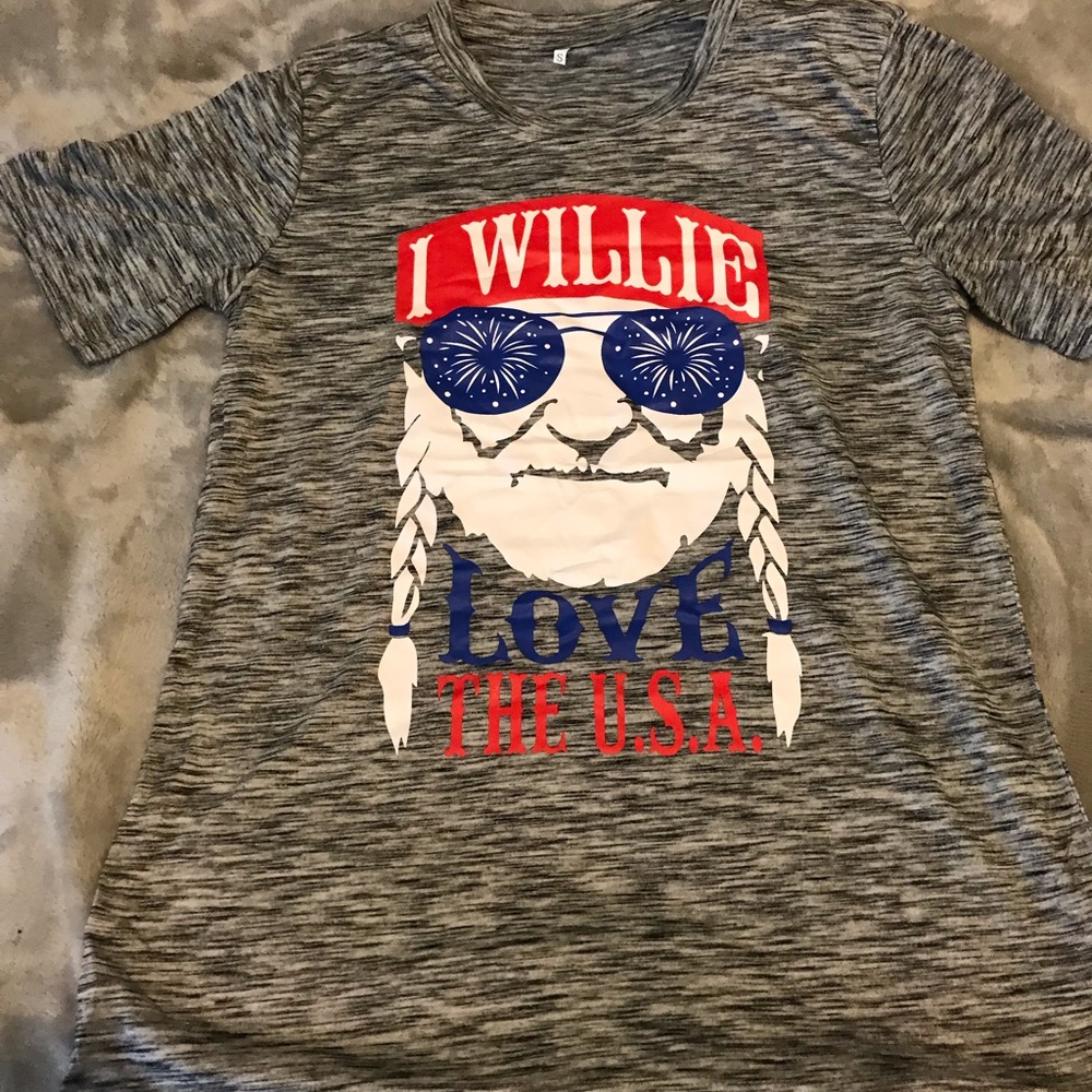 I Willie LoveThe USA T-Shirt